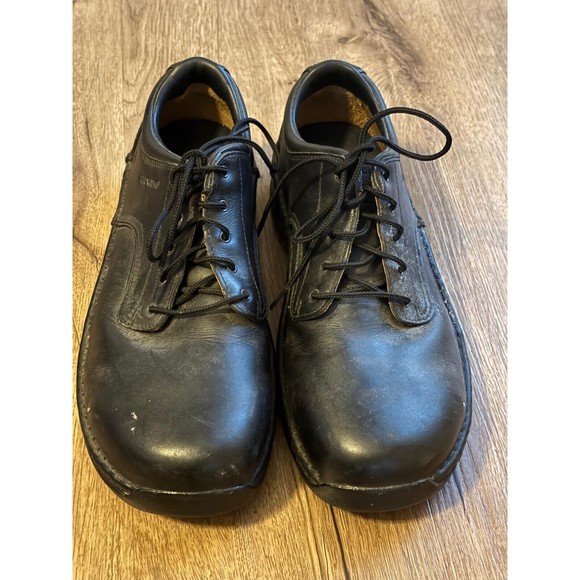 Red Wing Stitch Max Oxford Work Shoe Black Leather Men's Size 10 - Picture 7 of 7